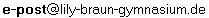 Unsere E-Mail-Anschrift (neu)